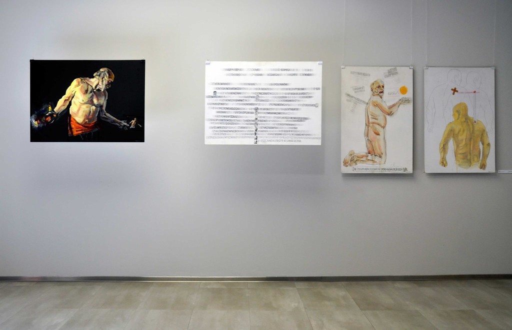 Wystawa BIO(PIKTO)GRAFIA. Leszek Sobocki w Galerii ASP w Krakowie, 2016